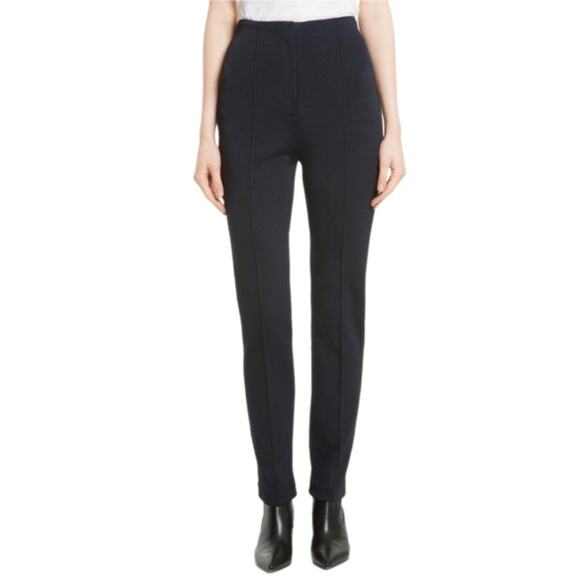Diane Von Furstenberg High Waisted Skinny Pants Navy Women's Size 2 New With Tag
